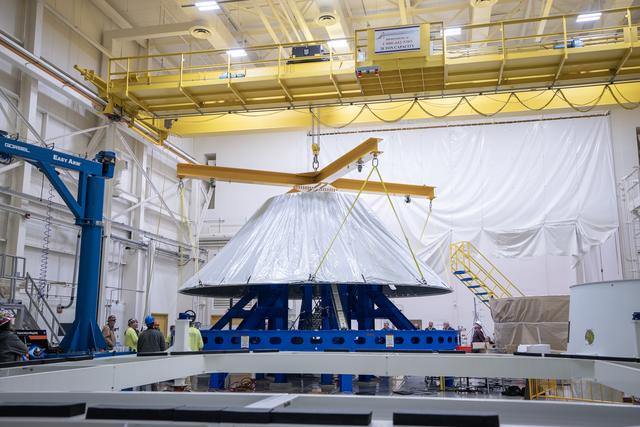 NASA image: SLS Payload Adapter Manufactured, Prepared for Testing at NASA Marshall photo 2